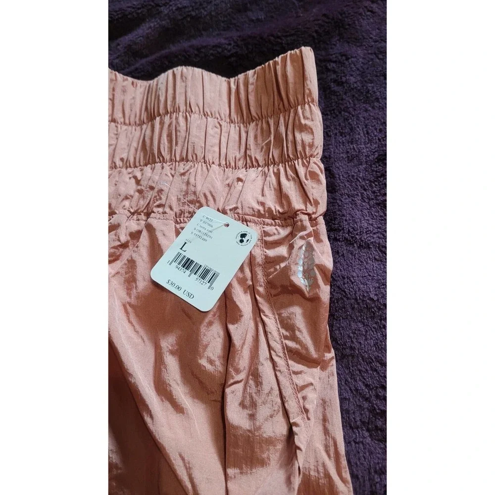 NEW wTag-FREE PEOPLE‎ Movement Terra Cott Shorts L